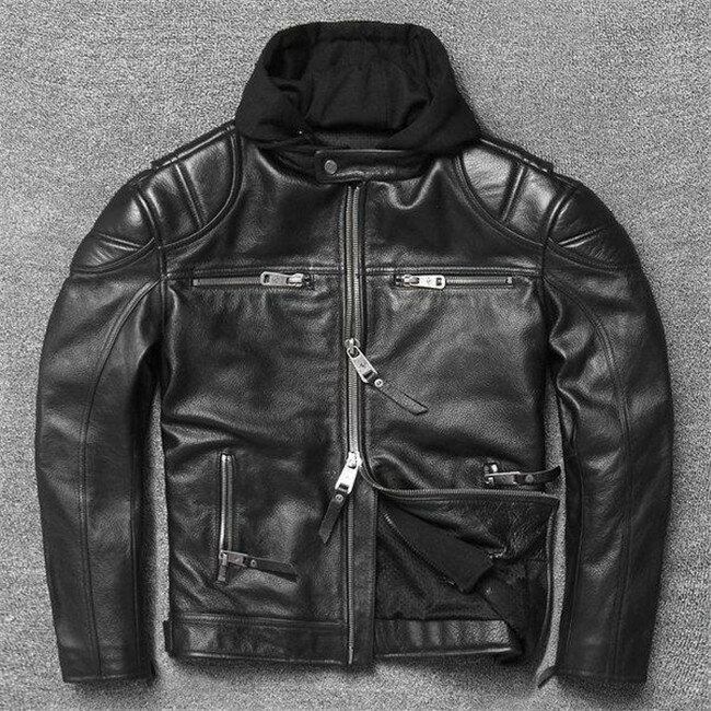 【時間限定10％OFF】春秋 本革ジャケット フライトライダースジャケット カッコイイファッション 革ジャン レザーコート カジュアル防風 牛革製ジャケット 送料無料