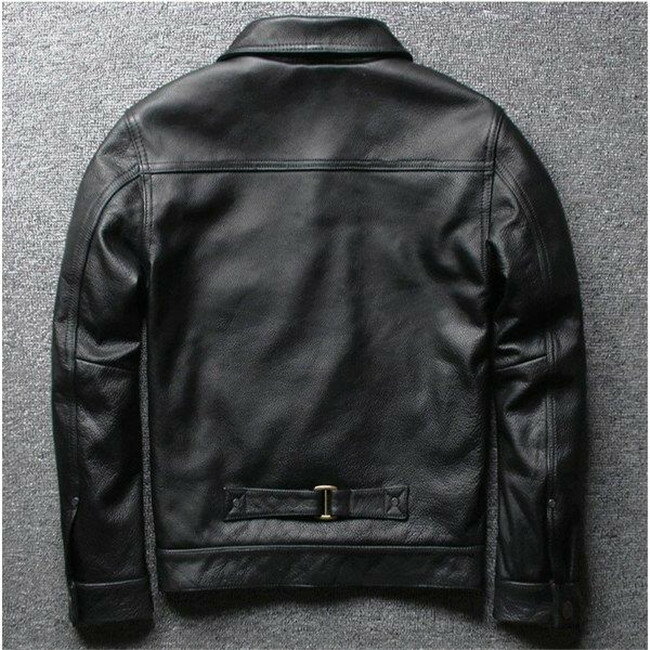 【時間限定10%OFF】秋冬 本革ジャケット 牛革製ジャケット 大きいサイズ カッコイイ ライダースジャケット 革ジャン レザーコート ビジネス 防寒 送料無料