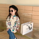 【時間限定10%OFF】シャツ 子供服 ブラウス トップス キッズ 女の子 長袖 春秋 子供 ピンク 可愛い カジュアル おしゃれ 可愛い 薄手 ガールズ 男女...