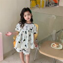 【時間限定10%OFF】セットアップ 子供服 キッズ 女の子 半袖 春夏 2点セット 上下セット Tシャツ 薄手 ショートパンツ ジュニア おしゃれ カジュアル...