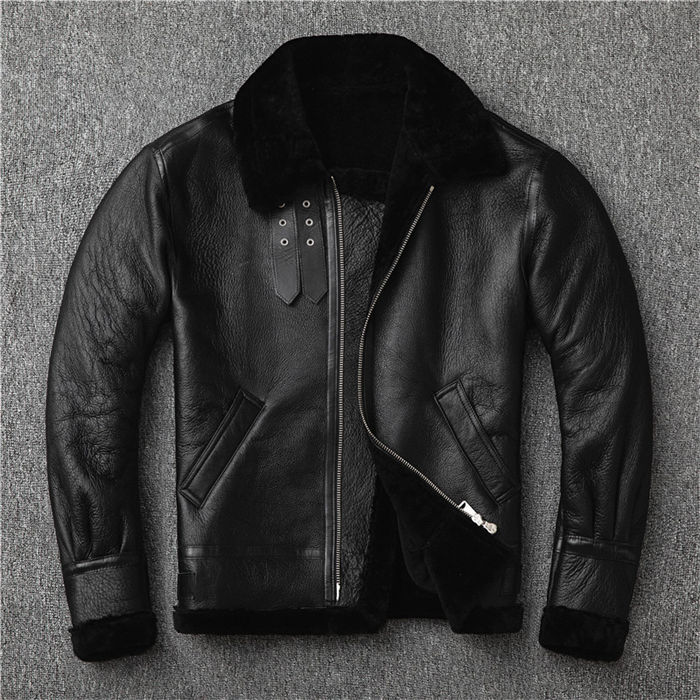 楽天アオキ商店高森台【時間限定10％OFF】ライトジャケット ムートンジャケット メンズ レザージャケット バイカージャケット 革ジャン 皮ジャン 羊毛 本物 ライダースジャケット ボア 防寒 アウター 送料無料