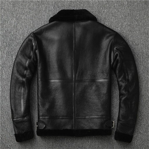 【時間限定10%OFF】ライトジャケット ムートンジャケット メンズ レザージャケット バイカージャケット 革ジャン 皮ジャン 羊毛 本物 ライダースジャケット ボア 防寒 アウター 送料無料