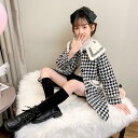 【時間限定10%OFF】コート キッズ 子供服 女の子 秋冬 アウター 厚手 モッズコート チェック柄 ロングコート トレンチコート キッズコート 子供コート ...