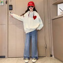 【時間限定10%OFF】パーカー 女の子 キッズパーカー 長袖 トップス スウェット春秋冬 韓国子供服 可愛い おしゃれ カジュアル 可愛い ジュニア服 通学 ...