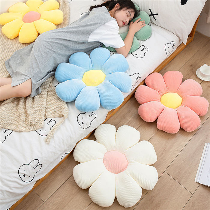 【時間限定10%OFF】クッション ぬいぐるみ シェル 抱き枕 フロアクッション ラウンドクッション 花型 座布団 丸形 かわいい プリーツ ベルベット ベロア 丸 丸いクッション 北欧 低反発 柔らかい 癒し系 萌え萌え 40*40CM 送料無料 [2]