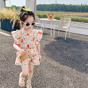 【時間限定10%OFF】子供服 セットアップ キッズ 女の子 ブラウス 春秋 上下セット トップス シャツ パンツ 子供 ガウチョパンツ おしゃれ 可愛い カジ...