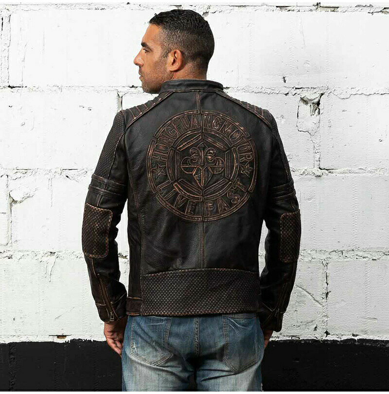 【時間限定10％OFF】本革ジャケット メンズジャケット 牛革製 ビジネスメンズ 父の日 ライダースジャケット 革ジャン レザーコート ラペル ボタンタイプ 高品質 防風 防水 防寒 送料無料