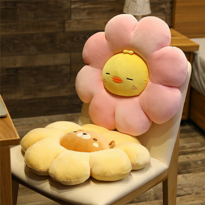 【時間限定10%OFF】ぬいぐるみ シェル 抱き枕 クッション フロアクッション ラウンドクッション 花型 座布団 丸形 かわいい プリーツ ベルベット ベロア 丸 丸いクッション 北欧 低反発 柔らかい 癒し系 萌え萌え 80*80CM [2]