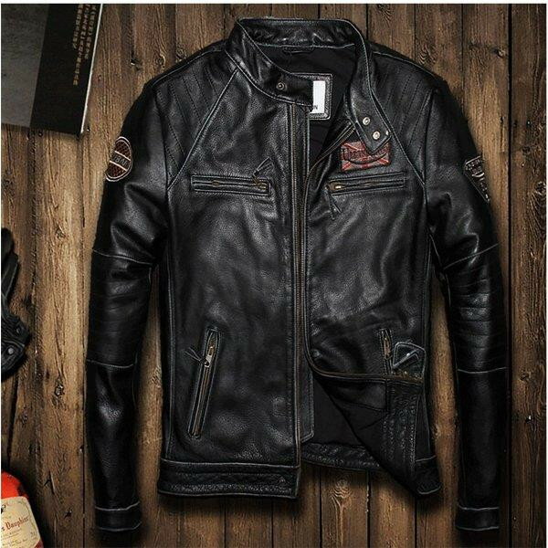 【時間限定10%OFF】メンズファッション レザージャケット 牛革ジャケット 細身タイプ ライダーメンズ 牛革バイクジャケット ライダースジャケット バイクウェア お洒落 ファッション 送料無料