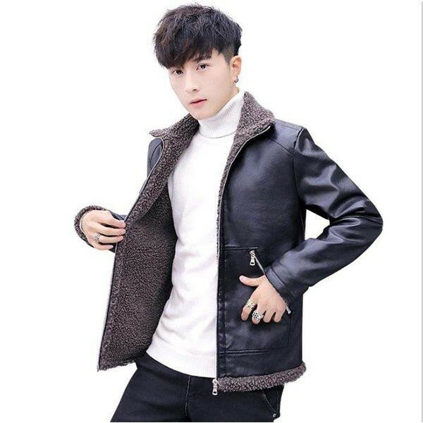 【時間限定10%OFF】ライダースジャケット メンズ レザージャケット ショート丈 フェイクレザージャケット 無地 pu革 秋冬アウター ブラック 黒 革ジャン 新作