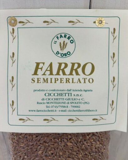古代品種の小麦 食物繊維・ミネラル・ビタミンたっぷりチッケッティ ファッロ 500g 古代品種の小麦 食物繊維・ミネラル・ビタミンたっぷりチッケッティ ファッロ 500g