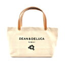 【HAWAII直輸入・送料無料】 DEAN&DELUCA ディーンアンドデルーカ ナチュラル レザーハンドル スモールトート 白 ホワイト LEATHER HANDLE TOTE リッツカールトン限定 正規品 ハワイアン ギフト