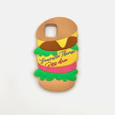 【SamanthaThavasa Hawaii】サマンサタバサ USA Petit Choice 携帯ケース スマホケース iPhone【for 11pro ／XS／X】 シリコン 素材 ハンバーガー ハワイ直輸入 【正規品】送料無料 ファーストフード 3シリーズ お洒落 ギフト Cell Phone Case BEIGE おすすめ