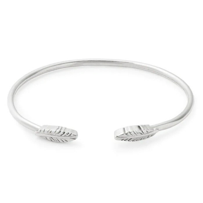 SALEڥϥ磻ľ̵͢ ALEX AND ANI ڥե ץ쥷㥹  ֥쥹åȡۡFine Jewelry С  åɥ ֥쥹åȡʡ Feather Precious ϥ磻 WEAR FOR FAITH + HOPE 925󥰥С