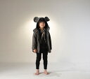 【定番/秋冬】arkakama【アルカカマ】MOUSE COAT (D.GREY) モッズコート(フーディー切り離し可)(XL(8-9y)〜XXL(10-11y...