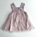 【2025秋冬】Little s.t. by s.t closet【s.t.クローゼット】刺しゅう&チュール ワンピース(80〜130)a16004-54