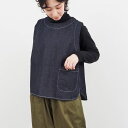 【2025春夏】NARU【ナル】8ozムラデニム ラウンドベスト(4色)(F)661801