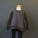 【2021秋冬】arkakama【アルカカマ】DREAM ROUND Sweatshirt ラウンドスウェット （S(2-3y)～3L(12-13y)/6サイズ）akt00601