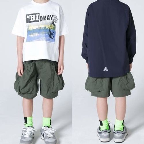 highkinguseful shorts カーゴポケットショーツ（3色）（100～160）1231-2572