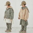 MOUN TEN.leaf camo x boa sailor hoodie　リバーシブルブルゾン（2色）（95～140/4サイズ）22w-mb26-1217a