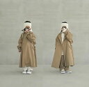 【2023秋冬】MOUN TEN.【マウンテン】stretch twill over coat オーバーコート(2色)(95〜150/5サイズ)mc26-140...