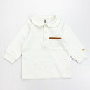 【2023秋冬】maarook【マルーク】スムースベビー 丸襟Tシャツ /レース衿Tシャツ(2色)(70~80)130-3121023_3121012