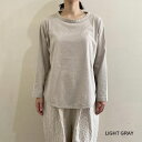 【2024通年】tumugu: 【ツムグ】スープレコットン天竺 裾ラウンド長袖ロングTシャツ(5色)(F)tc22316(4)