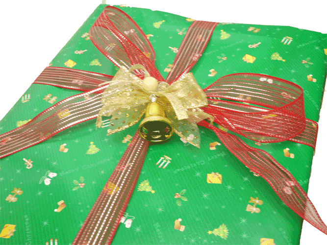 飾り付きラッピング