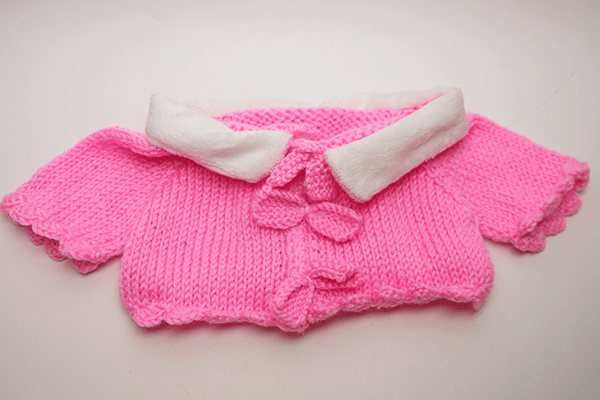 【即納】【新品】【メール便でお届け】【秋冬コスチューム2016】ダッフィー&シェリーメイコスチューム2016年発売「カーディガンピンク」ぬいぐるみは別売りです