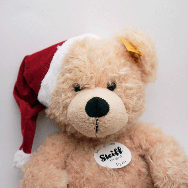 【即納】【シュタイフ2015年発売】 テディベア Steiff ぬいぐるみ 定番品 サンタさん 【フィン】 テディベア 24cm