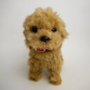 【再入荷しました】ハンサ トイプードル22cmHANSA TOY　POODLE犬のぬいぐるみ