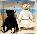 【即納】シュタイフ テディベア イギリス限定 2002年発売 PAT&NORA (パット&ノラセット)