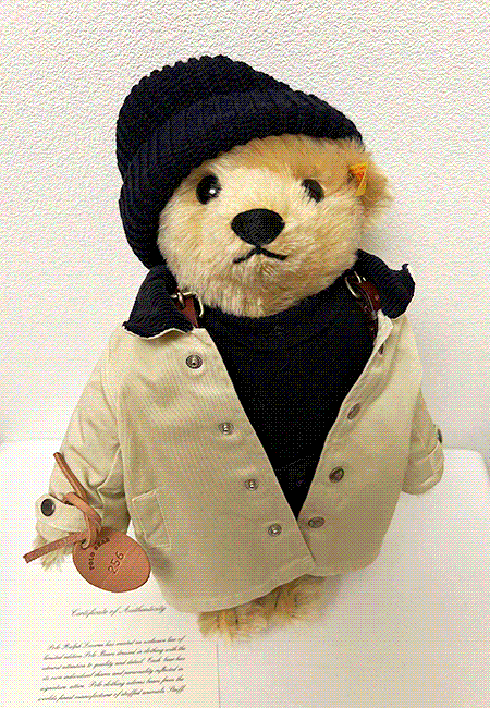 【即納】【セカンド品】1995年発売 シュタイフ×ラルフローレン ポロベア Nauticman Bear