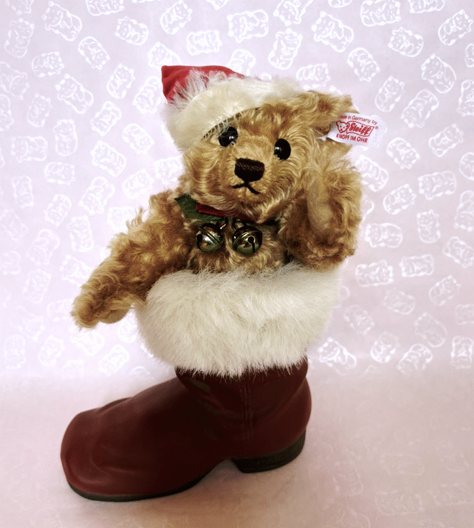 Rakuten - シュタイフ テディベア Steiff ぬいぐるみ 2001年発売 世界限定 テディベアinブーツ