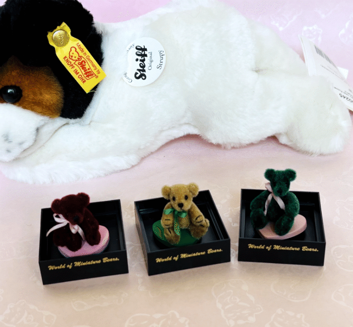 Bear - ワールドオブミニチュアベア フォレストグリーン 2.5cm