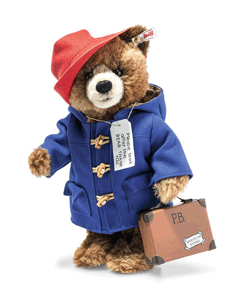 シュタイフパディントンシリーズ「パディントンベアwithスーツケース」のサムネイル