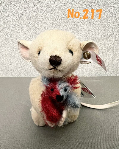 シュタイフ ぬいぐるみ 【即納】Steiff シュタイフ テディベア ぬいぐるみ テディベア 2023年春夏発売 リナマウス with ハーレクイン テディベア【残り1点】