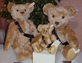 【即納】シュタイフ ぬいぐるみ テディベア Steiff くま2000年開催WDWコンベンション限定5体セオドア80cm