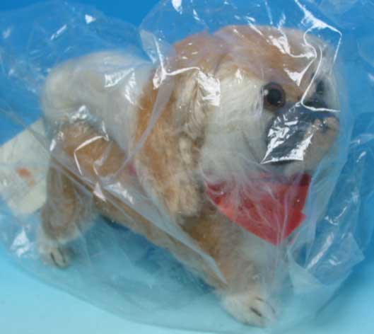 【即納】Steiff シュタイフ テディベア 犬のぬいぐるみ ドイツ限定 1998年発売 Pekinese Chin-Chin 1931レプリカ 【残り1点】