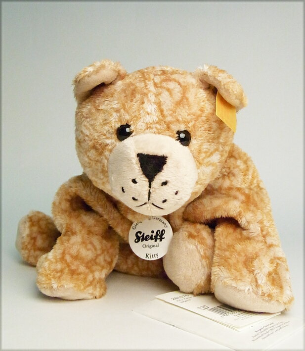 シュタイフ Steiff ぬいぐるみ 定番品 2009年発売 「LITTLE FLOPPIES ねこ」24cm