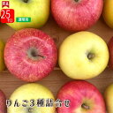りんご 青森県産 3種類 詰合せ 2.5kg 送料無料 スマートフレッシュ CA貯蔵 産地直送 リンゴ ふじ シナノゴールド シナノスイート フルーツ 林檎 くだもの 2.5キロ 食べくらべ 味くらべ 詰め合わせ ギフト