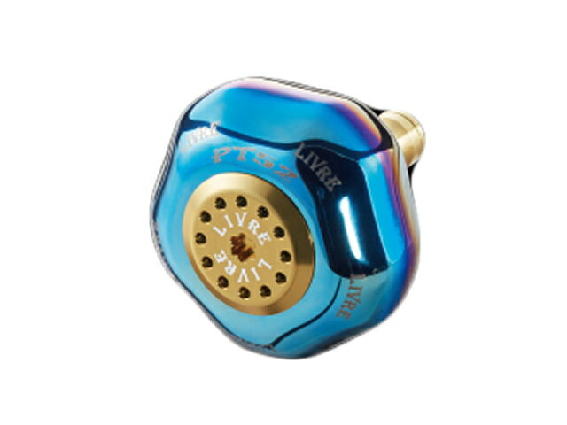 リブレ(LIVRE) PT52 シマノB ファイヤー&ゴールド 【一部地域を除き送料無料】 リール ハンドルノブ カスタムパーツ 交換パーツ 交換 機能性アップ...