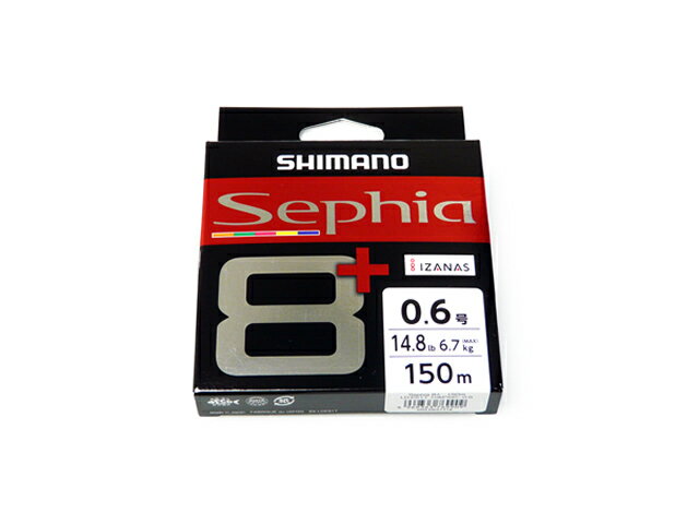 ڤбۥޥ(Shimano) ե8+(Sephia 8+) LD-E51T 150m 0.6 ޥ顼 PE饤 14.8lb 8֥쥤 8X 8Ԥ 8  ƥåץ  ݥꥨ 饤  ꥤ ꥤ  եå å 