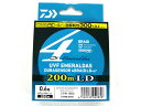 【あす楽対応】ダイワ(DAIWA) UVF エメラルダス デュラセンサー(EMERALDAS DURASENSOR) ×4 LD＋Si2 0.6号 200m マルチカラー PEライン 10lb 4ブレイド 4X 4本編み 4本組 エギング ティップラン ポリエチレン ライン アオリイカ アオリイカ釣り イカ釣り タックル