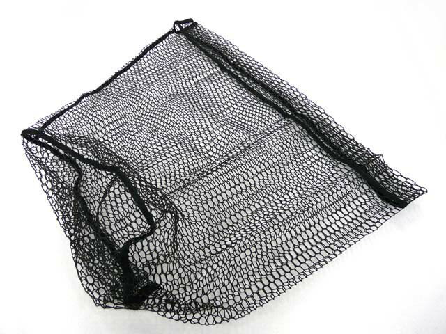 ナカジマ(NAKAZIMA) ラバーネット替網 50 ブラック ラバーネット 交換用 替網 替え網 ランディングネット ラバー 玉網 タモ網 釣りネット 軽量 ...