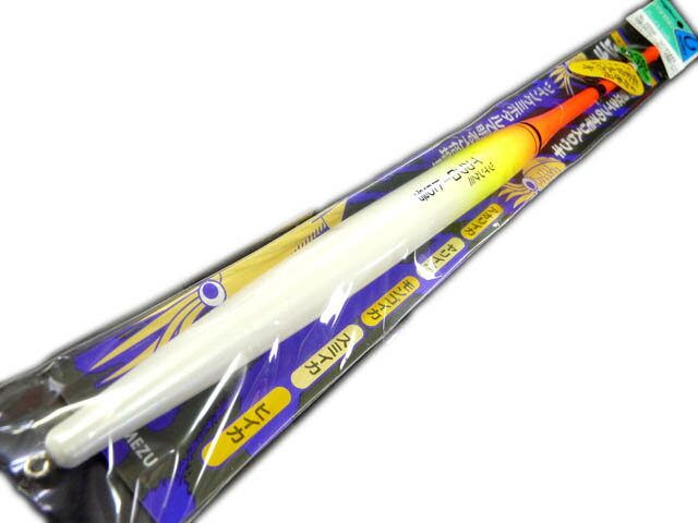 ウメズ ツインケミ イカフロート 5号 38cm 自立タイプ 自立式 イカ釣り タチウオ釣り 太刀魚釣り 泳が..