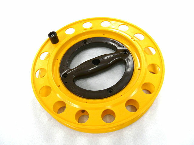 あおりねっと スーパーリールM(アンカーロープ 他用リール) ロープの巻取り ロープの収納 ワイヤーの収納 紐の収納 ヒモの収納 ホースの収納 錨 イカリ アン...