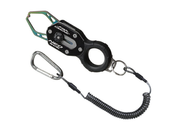 プロックス(PROX) フィッシュキャッチャーNEO ミニ ブラック PX8053K はさみ トング フィッシュグリッ..