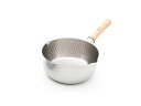 フチバイト(FUCHI BITE) 3層クラッド雪平鍋 16cm 【全国一律送料無料】 片手鍋 IH対応 ステンレス アルミ 16cm アウトドア キャンプ ソ...