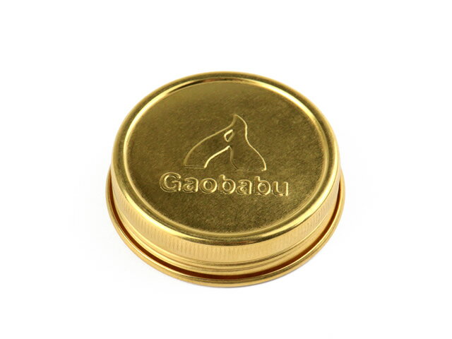 ガオバブ(Gaobabu) Gaobabu アルコールバーナー 携帯用フタ・キャップ 軽量 コンパクト 収納 アルコール アルスト シングル ストーブ 防災 携...